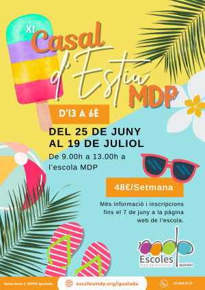 Cartell Casal d'Estiu'24